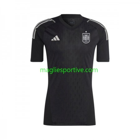 Completo Calcio Spagna Portiere Divisa Prima 2022